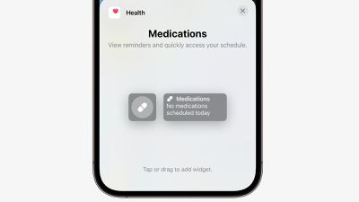 أداة الأدوية لنظام التشغيل iOS 16 2
