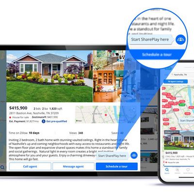 zillow shareplay