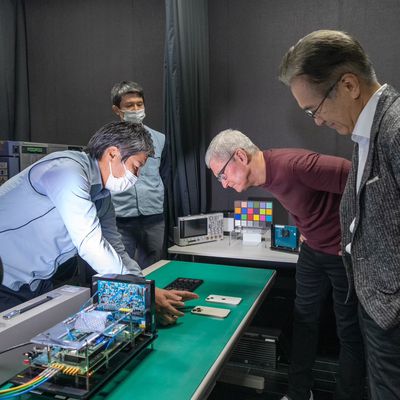 tim cook sony japan visit