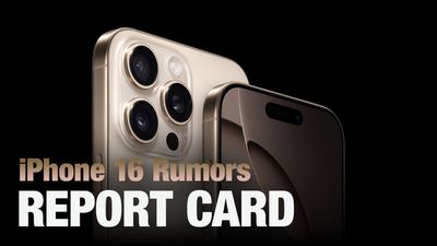 iPhone 16 Rumor Report Card