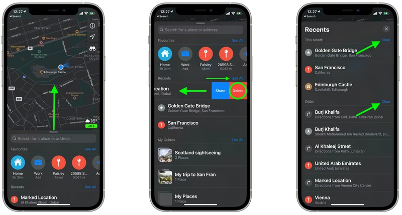 How to Clear Your Location History in Apple Maps - MacRumors