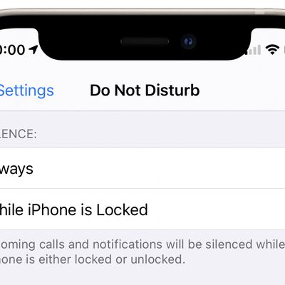 do not disturb feature removed
