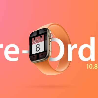 apple watch 7 preorder time