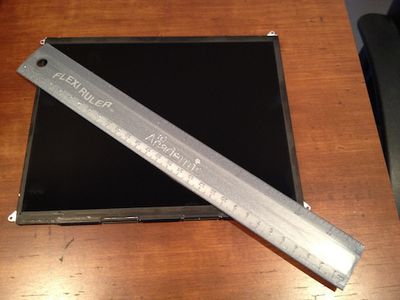 ipad 3 display mr ruler