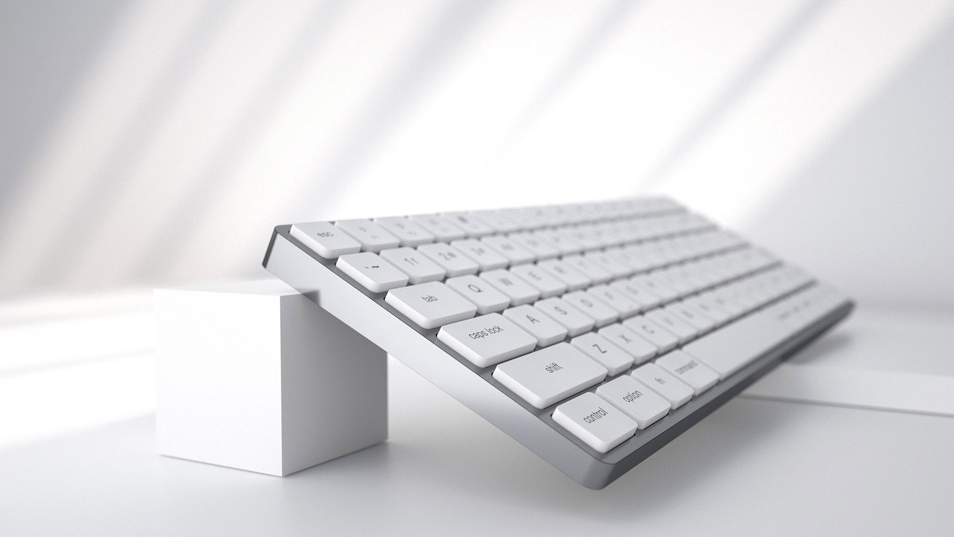 Apple Imagines Mac-Inside-a-Keyboard Gadget Evocative of 80s Dwelling Computers
