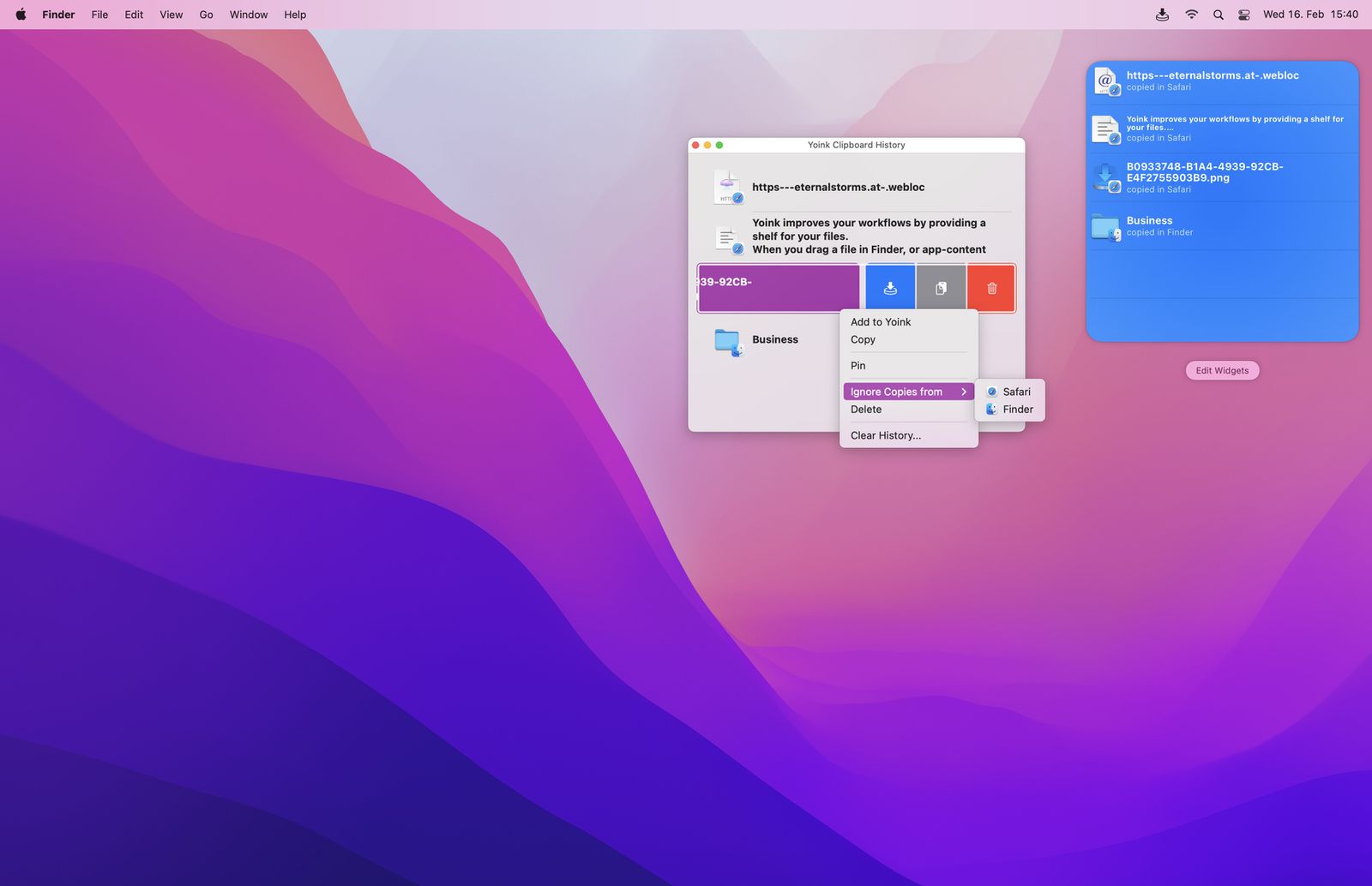 Popular DragandDrop Mac App 'Yoink' Gains Configurable Clipboard