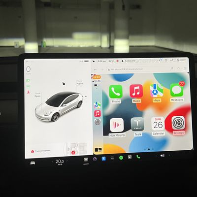 tesla carplay hack