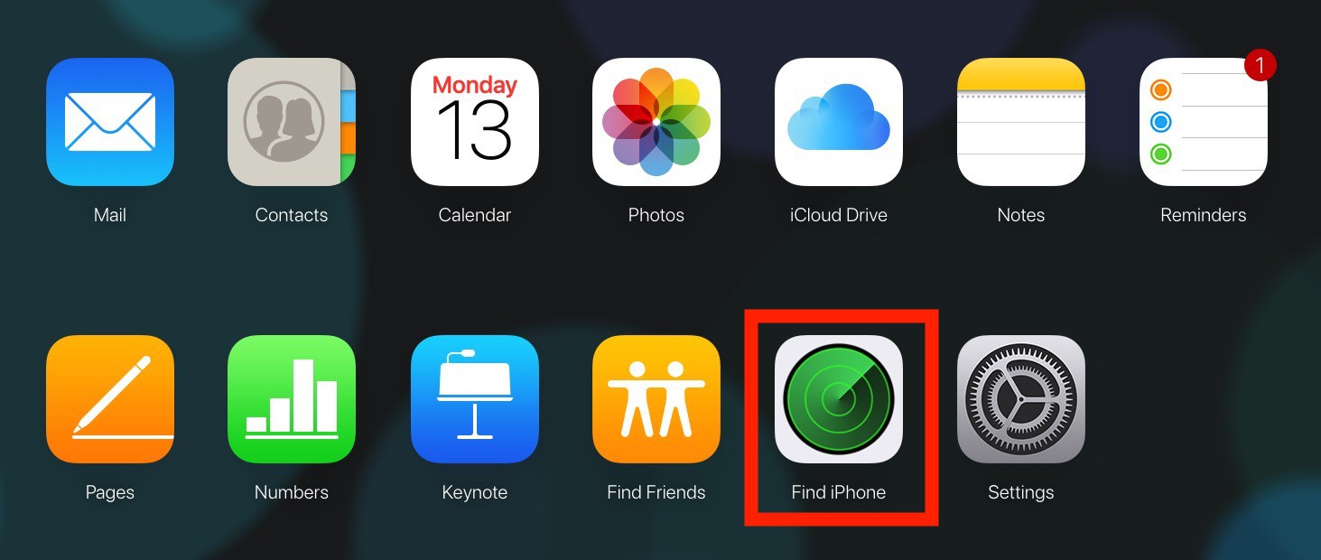 find my iphone pc app
