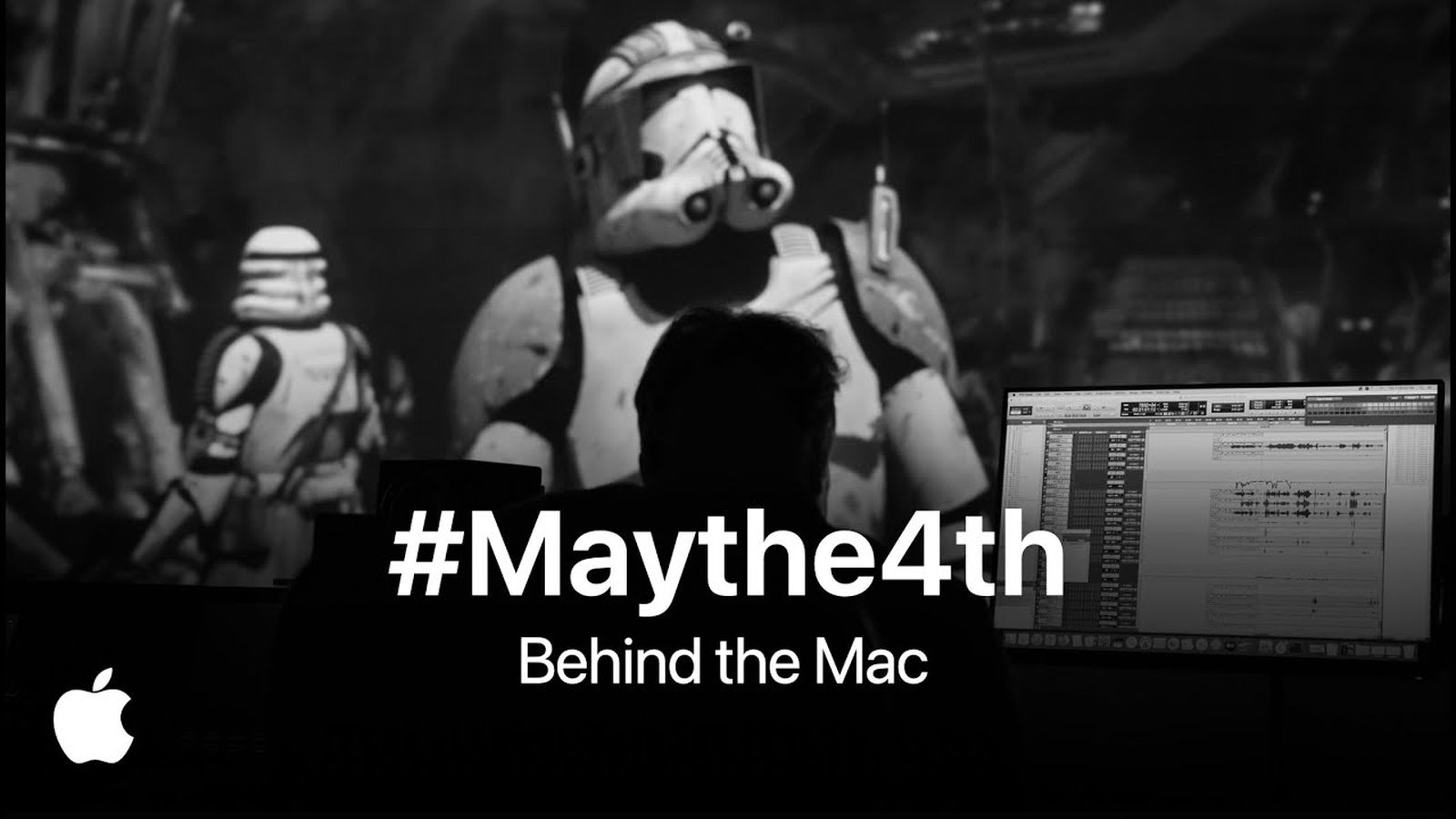Apple provoca filme ‘At the back of the Mac’ com tema de Megastar Wars com som de Skywalker