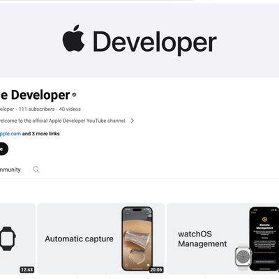 apple developer youtube