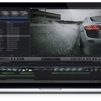 final cut pro x macbook pro