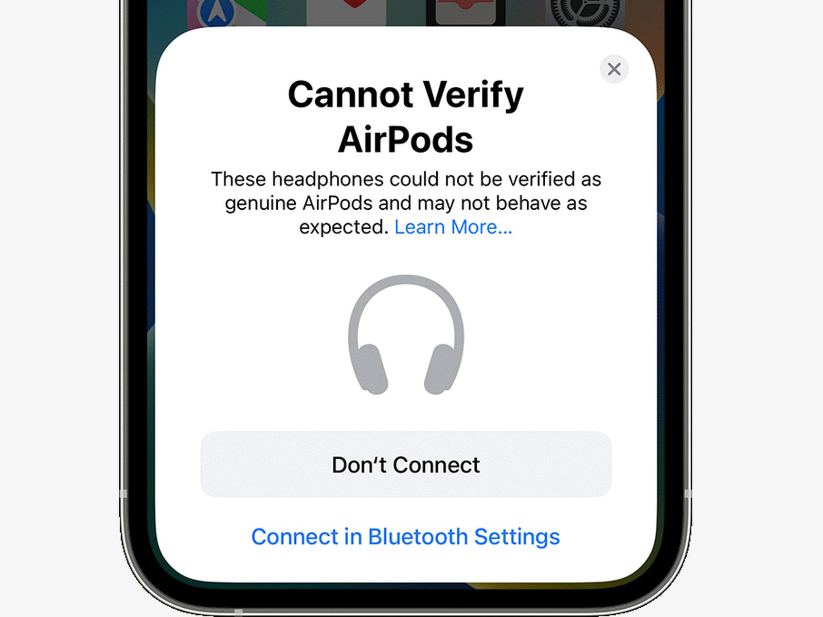 Is it safe to connect fake AirPods?