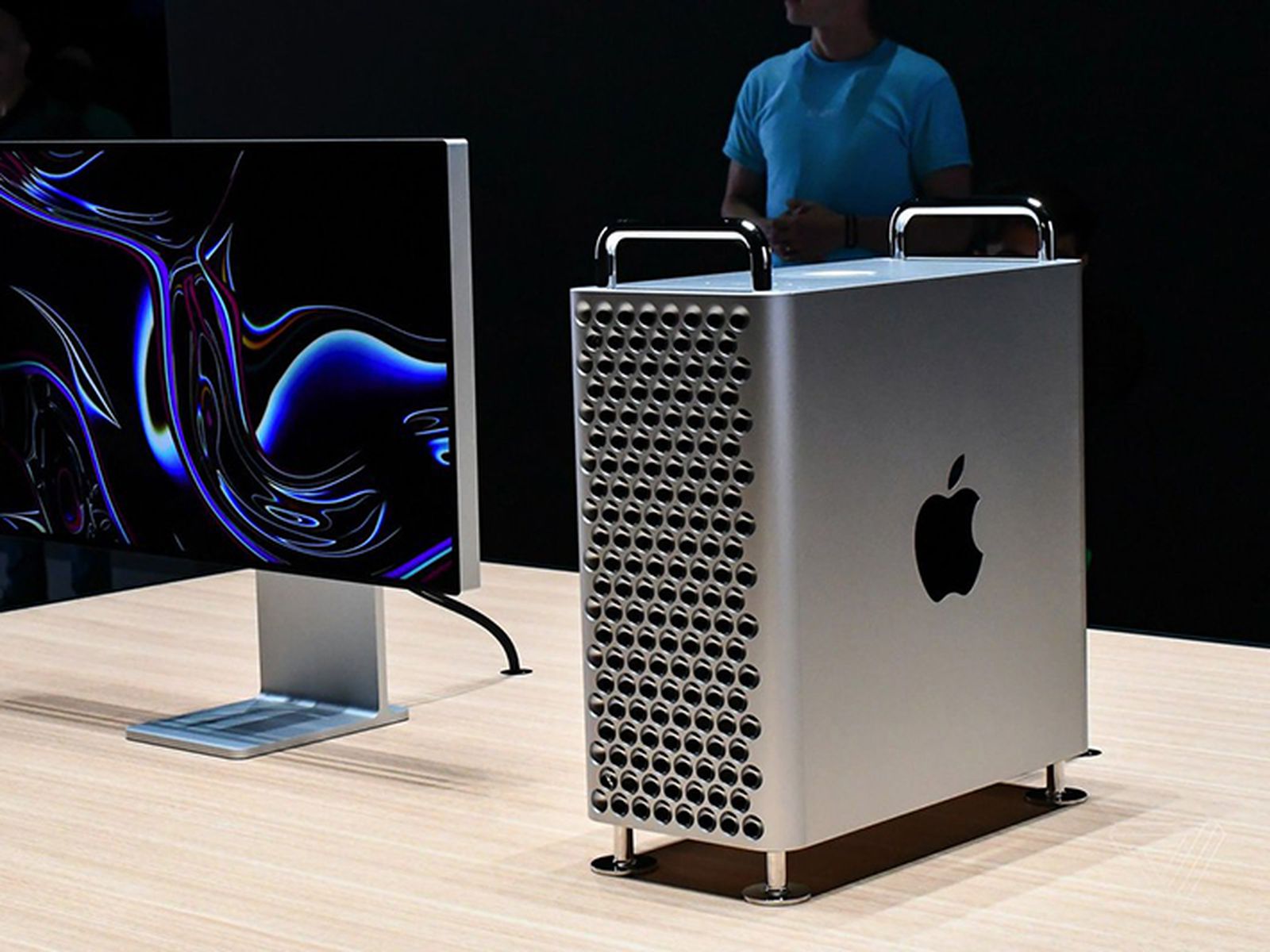Apple's new cheese grater-looking Mac Pro promises to 'shred' your workflow