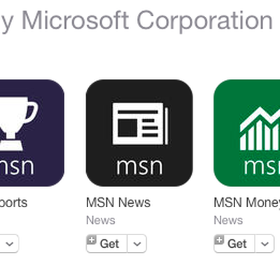 msn apps ios