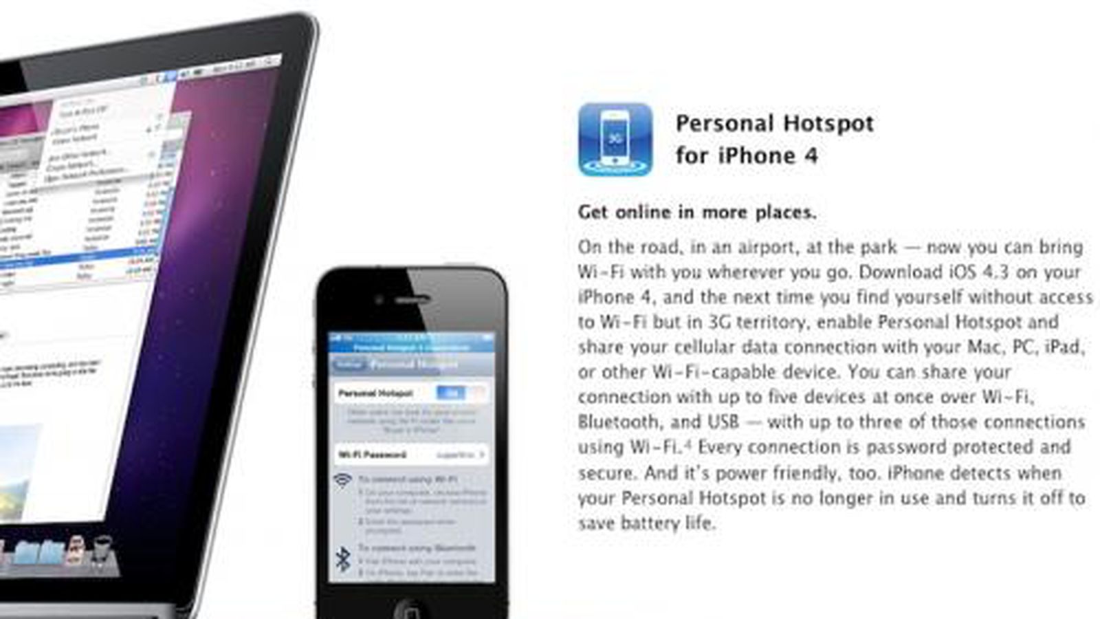 iphone 4 mobile hotspot