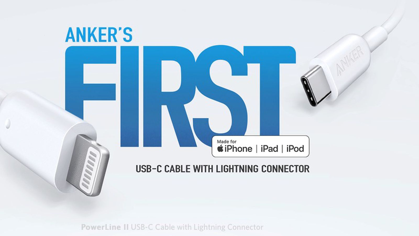 Alt det bedste grave Borgerskab Anker Opens Pre-Orders for First MFi Lightning to USB-C cable, Shipping  February 20 - MacRumors
