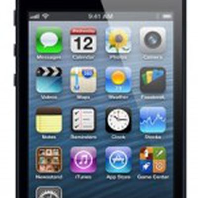 iphone 5 black front