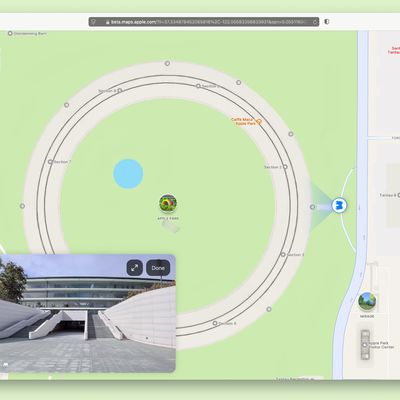 apple maps web look around