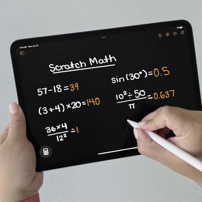 ipados 18 math notes