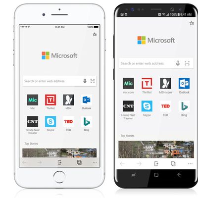 microsoft edge ios android