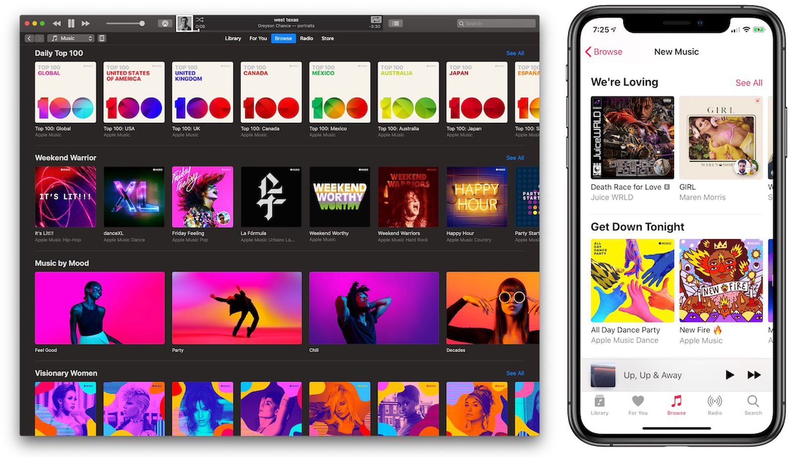 Apple Music Updates 'Browse' Tab With New Themed Sections MacRumors