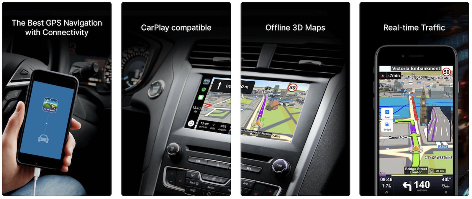 Sygic's 'Car Navigation GPS & Maps' iOS App Introduces CarPlay Support
