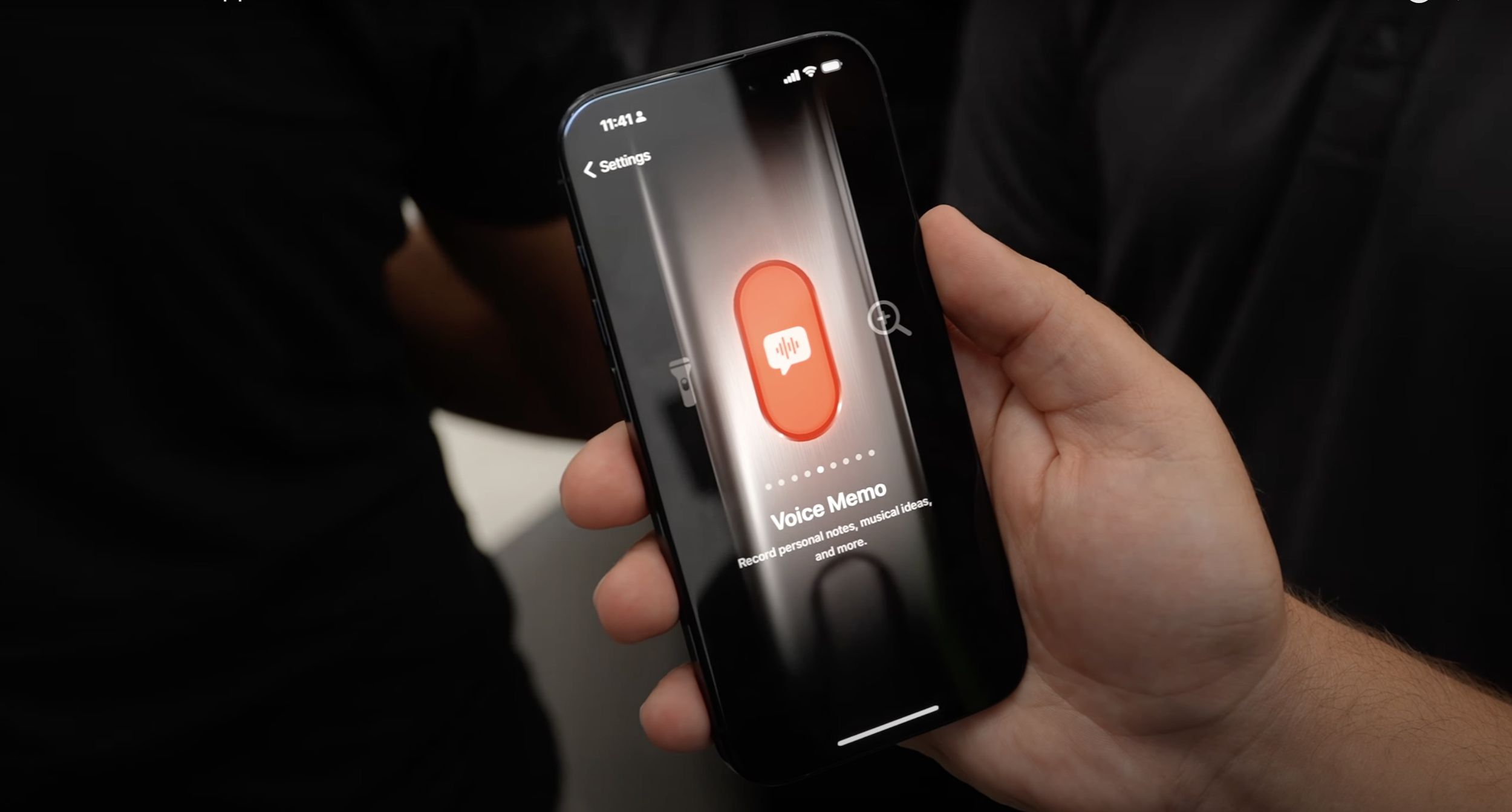 iphone 15 pro max new button