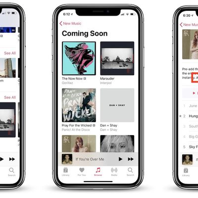 apple music coming soon