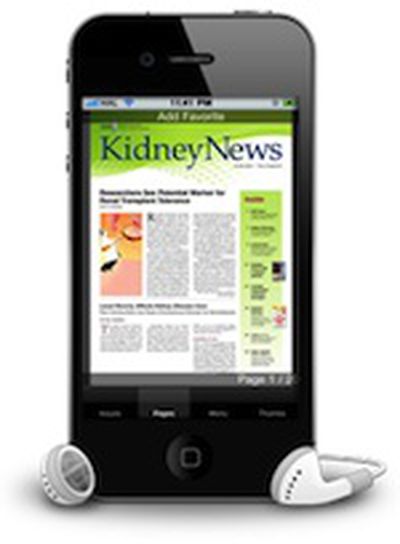 kidney news iphone