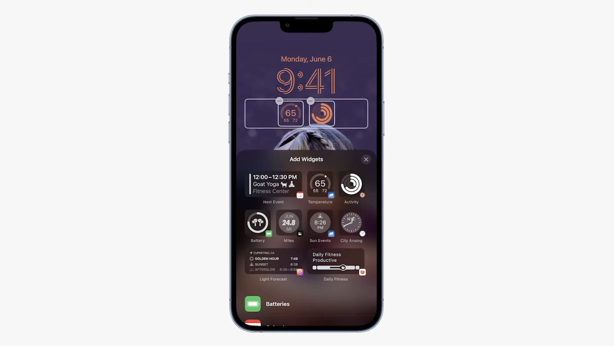 Aquí están todos los widgets que puede agregar a la pantalla de bloqueo de su iPhone en iOS 16