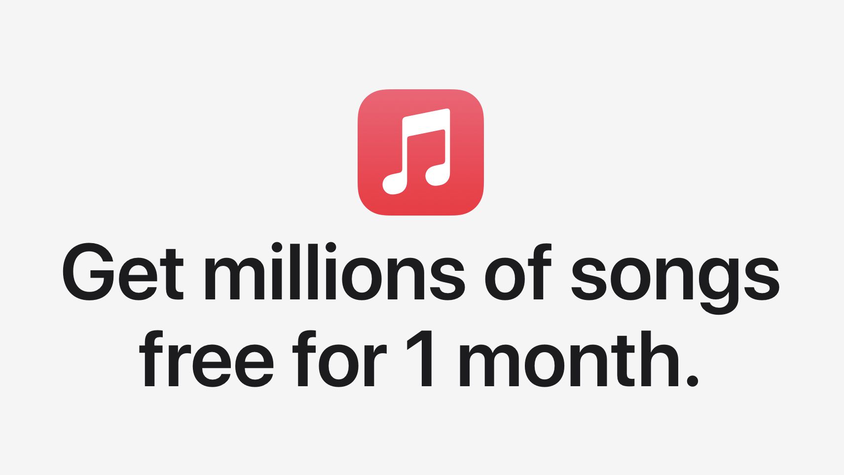 Apple Music Reduces Free Trial Interval to One Month