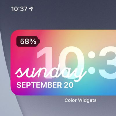 color widgets