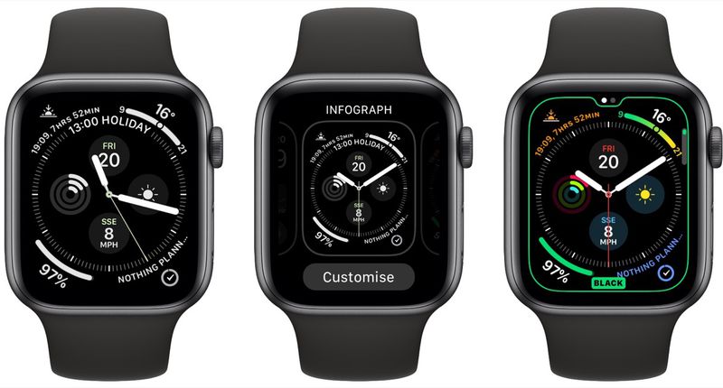 How to Bring Color Back to Infograph Apple Watch Faces After Updating ...