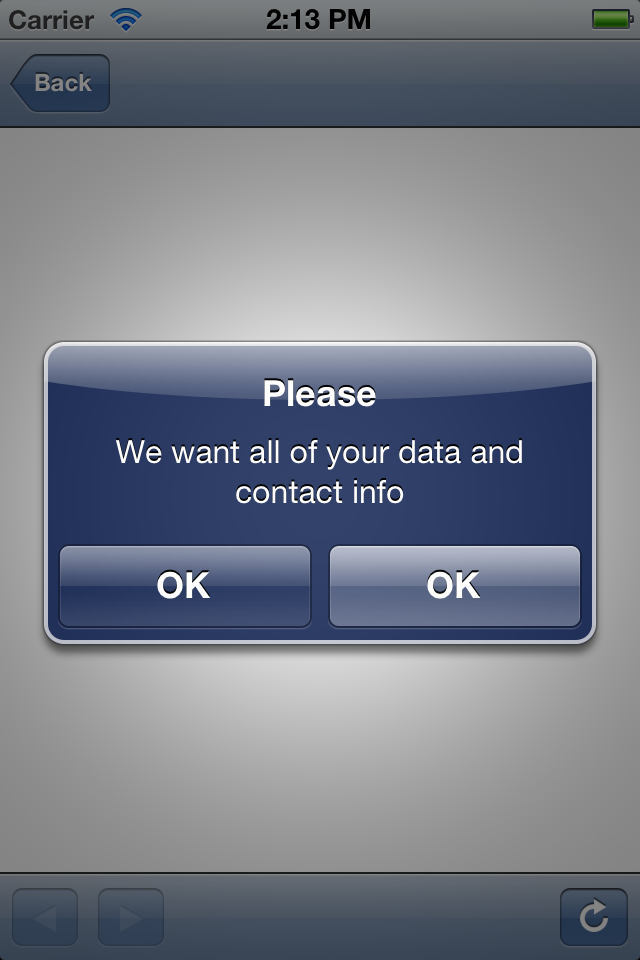apple to require explicit permission for ios apps accessing address book data image