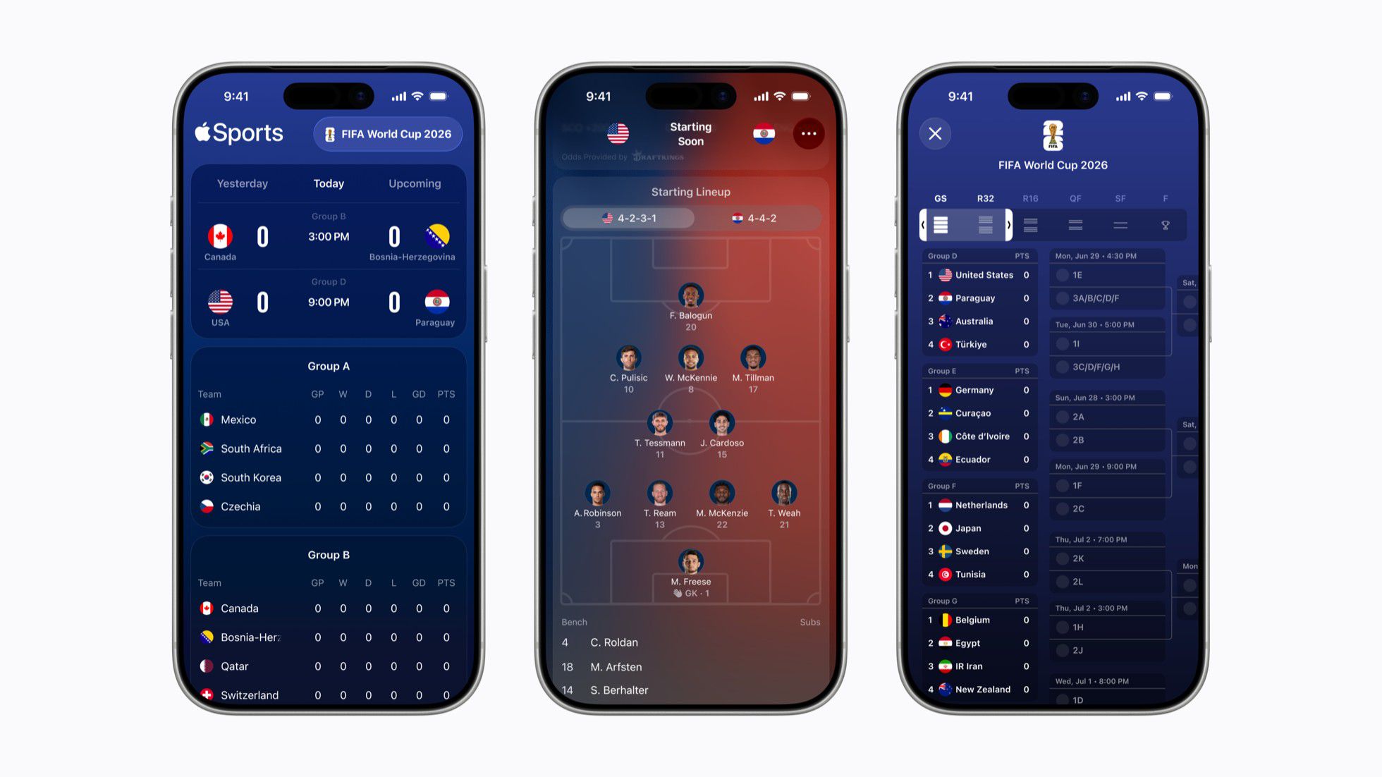 Apple Sports App Updated With 2026 World Cup Features, Expands to 90 ...