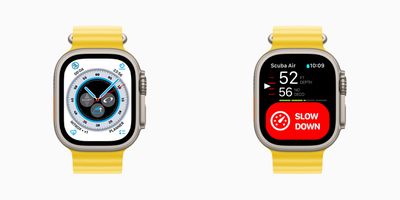 Apple Watch Ultra Oceanic App 2
