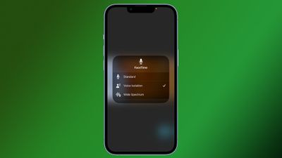 voice isolation - iOS 16.4 قابلیت ایزوله کردن صدا را برای تماس‌های تلفن همراه اضافه می‌کند