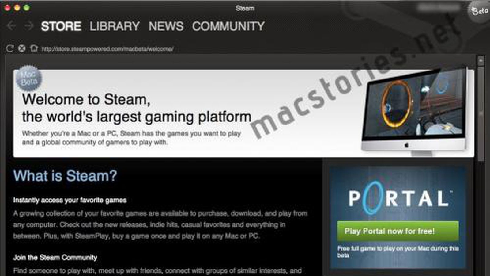 is steam for mac free