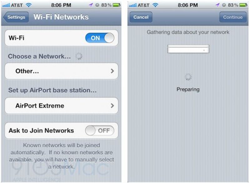 iOS 5 Includes Airport and Time Capsule Setup Software MacRumors