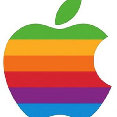 rainbow apple logo