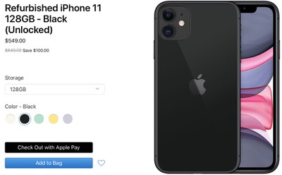 refurbished iphone 11