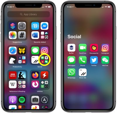 iOS 14: How to Use the App Library on iPhone - MacRumors