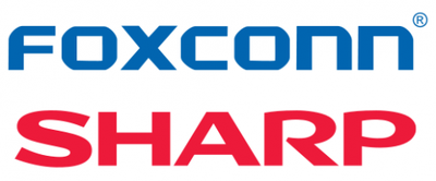 foxconn sharp logos