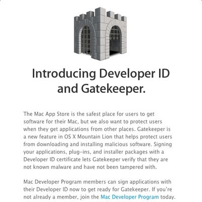 developer id gatekeeper email