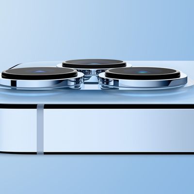 iPhone 13 Pro Light Blue Side Feature