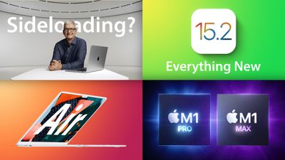 Historias destacadas: Tim Cook sobre carga lateral, funciones de iOS 15.2, hoja de ruta de Apple Silicon y muchas más