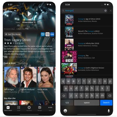 tiVo mobile app