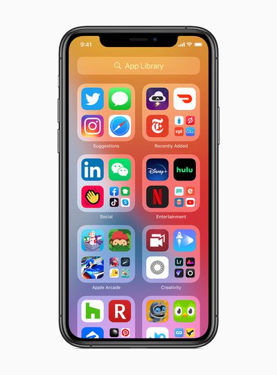 iOS 14 Announced With All-New Home Screen Design Featuring Widgets, App  Library, and More - MacRumors