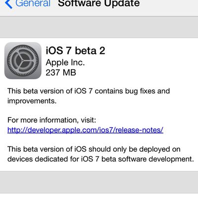 ios 7 beta 2