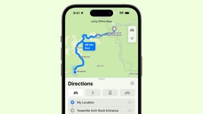 Mapas de Apple sin conexión